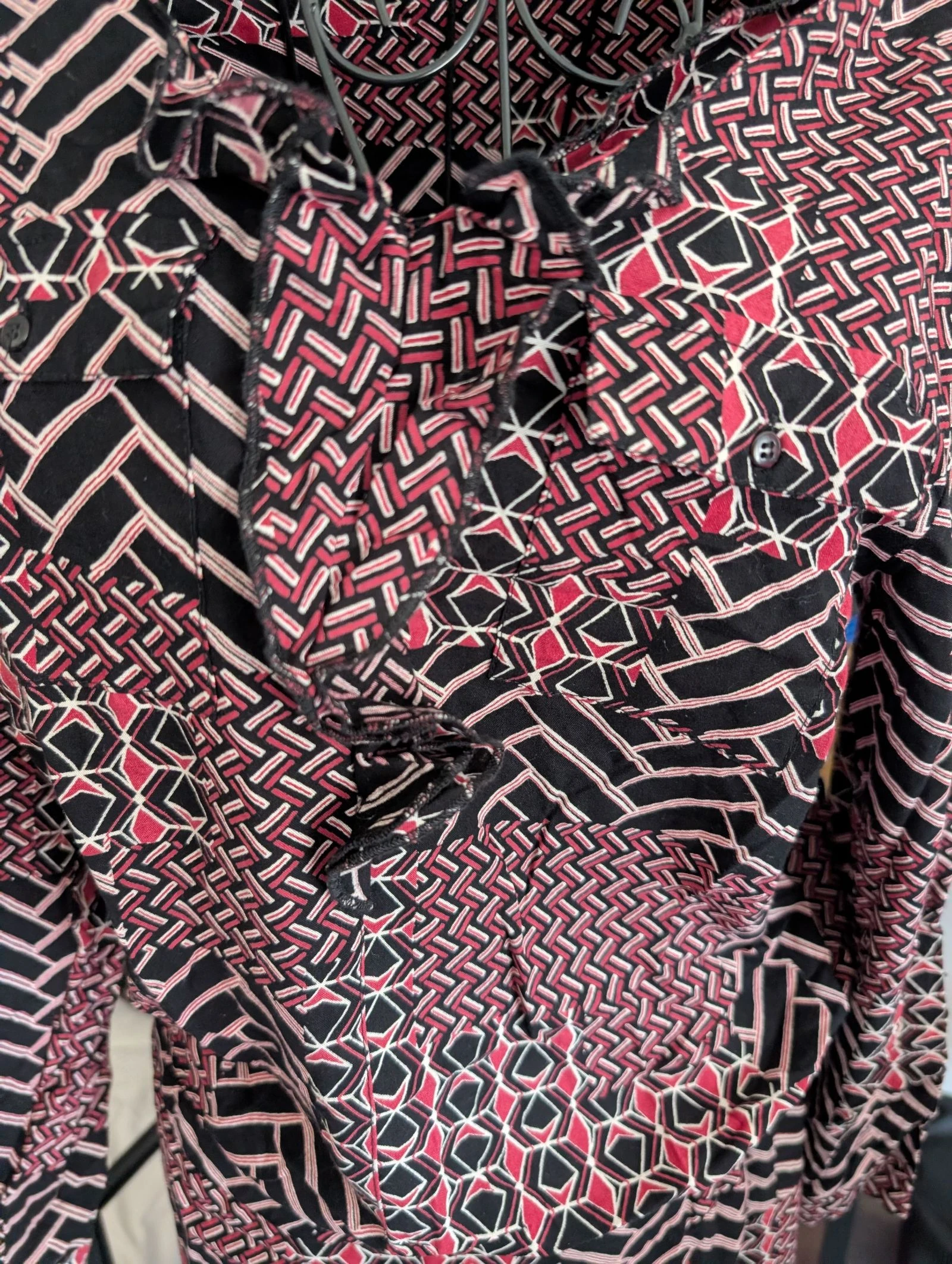 Muito bonito vestido elegante e gráfico de mangas compridas – photo 2